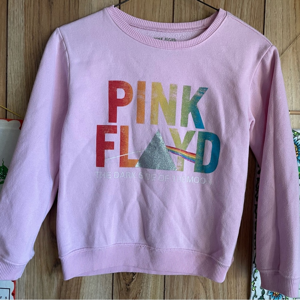 Girls Pink Floyd Sweatshirt size 7/8